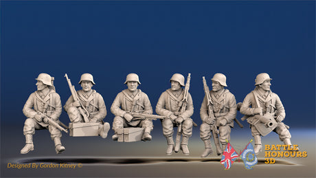 German smock Panzergrenadier tank riders support