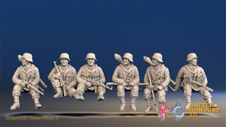 German smock Panzergrenadiers tank riders