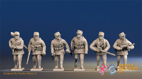German Waffen-SS advancing field cap boots alternate view
