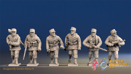 German Waffen-SS advancing field cap gaiter