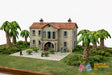 Colonial Caribbean governor's house terrain model graphic