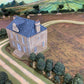 Painted Bénouville Town Hall model by Howard Greenwood