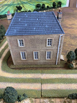 Painted Bénouville Town Hall model by Howard Greenwood