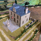 Painted Bénouville Town Hall model by Howard Greenwood