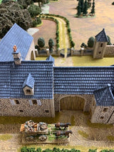 Painted Brecourt Manor terrain by Howard Greenwood