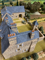 Painted Brecourt Manor terrain by Howard Greenwood