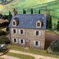 Howard Greenwood painted WW2 Normandy rural building