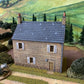 Howard Greenwood painted WW2 Normandy rural building alternate view