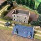 Howard Greenwood painted WW2 Normandy rural building alternate view