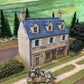 Howard Greenwood painted WW2 Normandy rural bar building alternate view