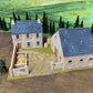 Painted WW2 Normandy Farmstead by Howard Greenwood