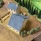 Painted WW2 Normandy Farmstead by Howard Greenwood