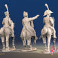 Napoleon and Generals rear view