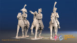 Napoleon and Generals miniature figures alternate view