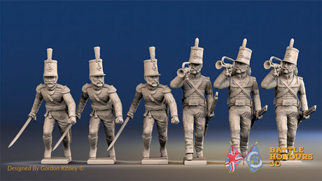 Portuguese Cacadores First Regiment command alternate view