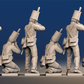 Portuguese 1st Caçadores firing skirmishers rear view