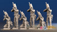Portuguese Cacadores First Regiment firing alternate view