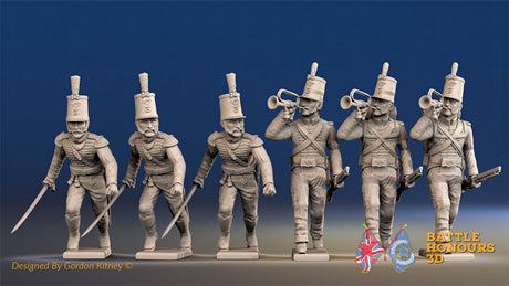 Portuguese Cacadores Third Regiment command alternate view