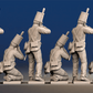 Portuguese 3rd Caçadores firing skirmishers rear view
