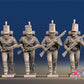 Portuguese Cacadores Third Regiment skirmish advancing with backpack alternate view