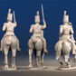 Portuguese 3rd Caçadores mounted colonel command rear view