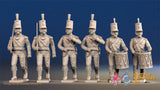Portuguese march attack line infantry command alternate view