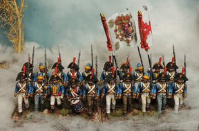 Spanish Irlanda Regiment painted miniature finished example