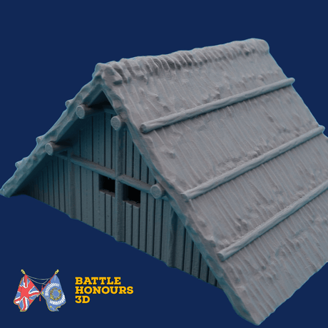 Anglo Saxon Houses terrain model product cutout view 4