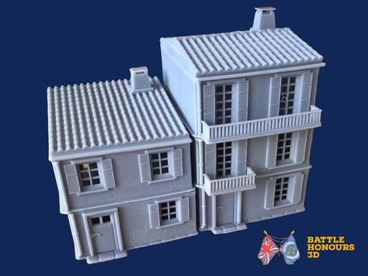 Mediterranean Gatehouse and Side Buildings