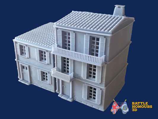 Mediterranean Gatehouse and Side Buildings