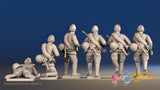 Russian light machine gun summer side cap figures view 2