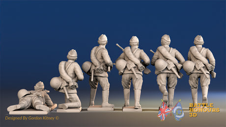 Russian light machine gun summer side cap figures view 2