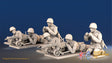 Russian Maxim machine gun padded helmet team view 1