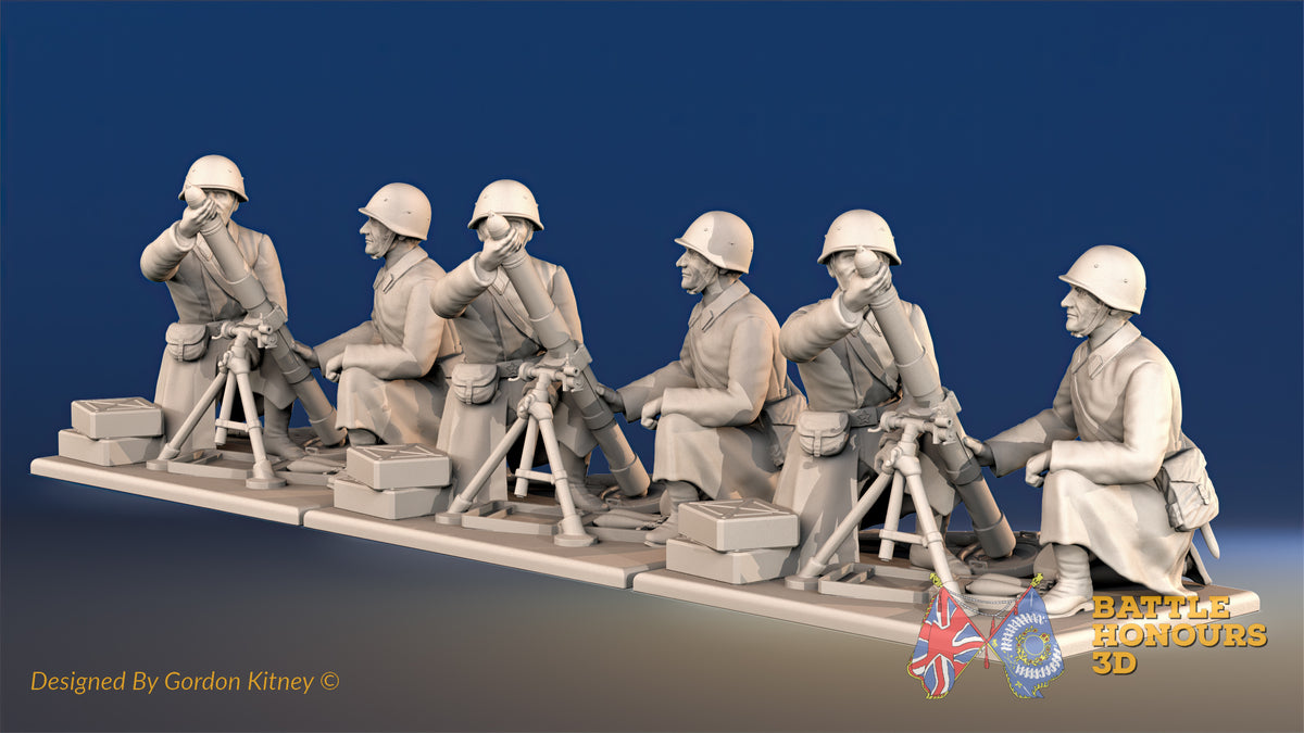 Russian mortar team greatcoat helmet view 1