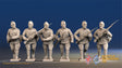 Russian padded advancing side cap figures view 1