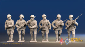 Russian padded advancing helmet figures view 1