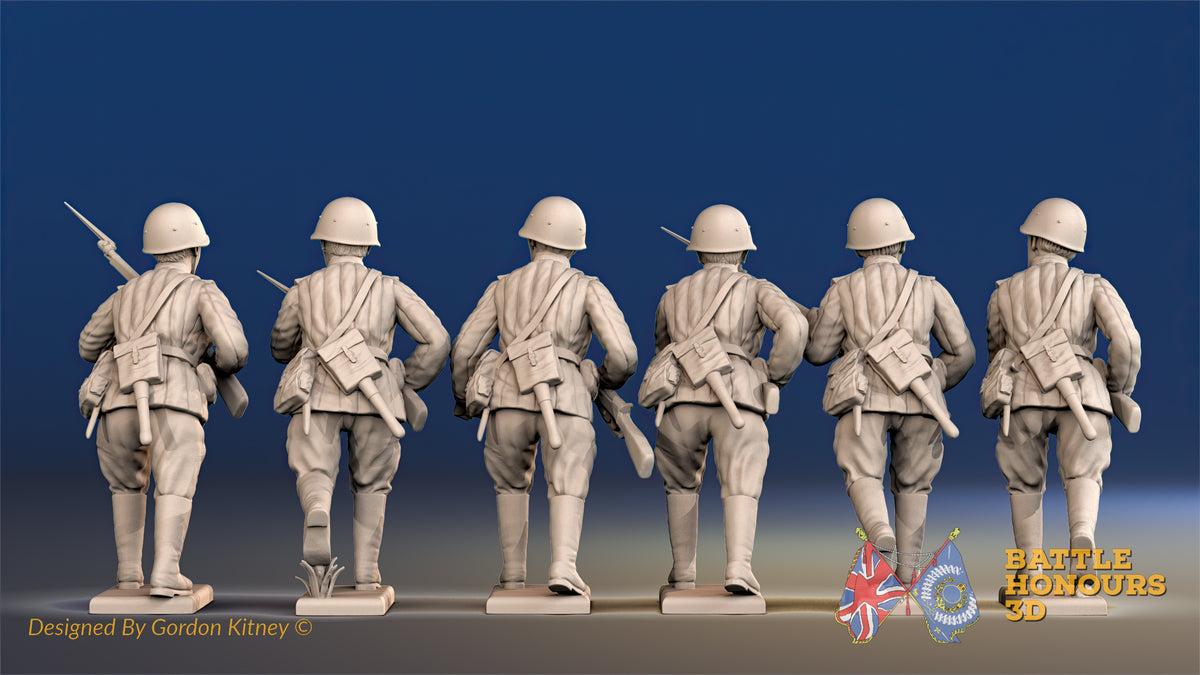 Russian padded advancing helmet figures view 2