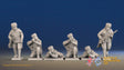 Russian padded female snipers miniature figures view 1