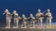 Russian padded firing side cap figures view 1