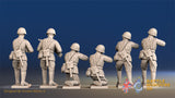 Russian padded firing helmet machine gun team view 2