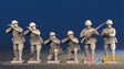 Russian padded firing helmet figures view 1