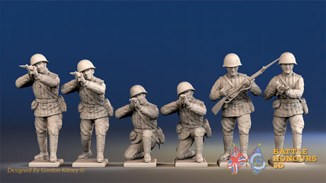 Russian padded firing helmet figures view 1