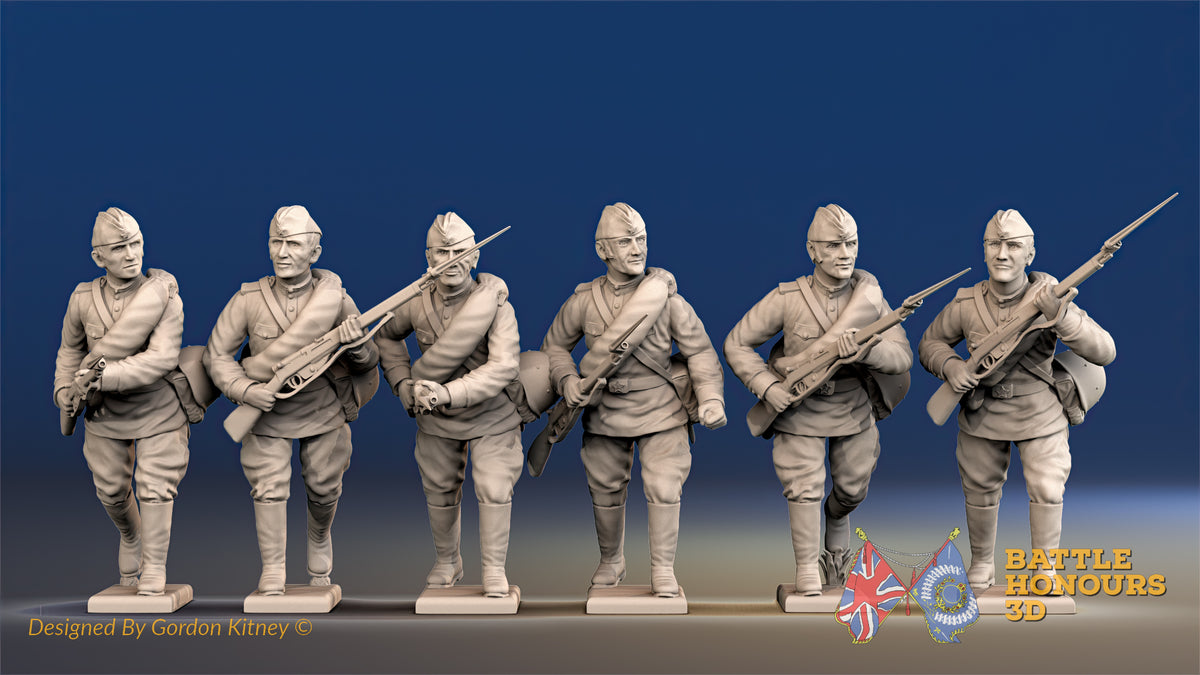 Russian summer advancing side cap figures view 1