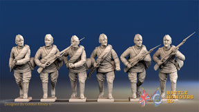 Russian summer advancing side cap figures view 1