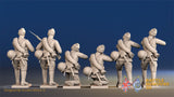 Russian summer firing side cap figures view 2