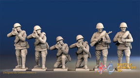 Russian summer firing helmet machine gun team view 1