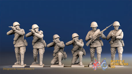 Russian summer firing helmet figures view 1