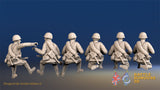 Russian summer tank riders miniature figures view 2