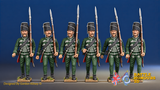 Seven Years’ War Prussian Von Kleist Infantry - March Attack, colour example. Figures are supplied unpainted.