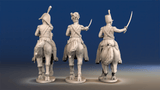 Scottish mounted colonels mixed set 2 rear view